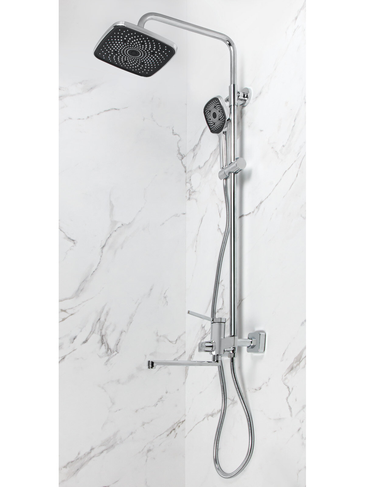 Душевая система с тропическим душем и смесителем ECONOCE 750 (EC0754) — фото 1