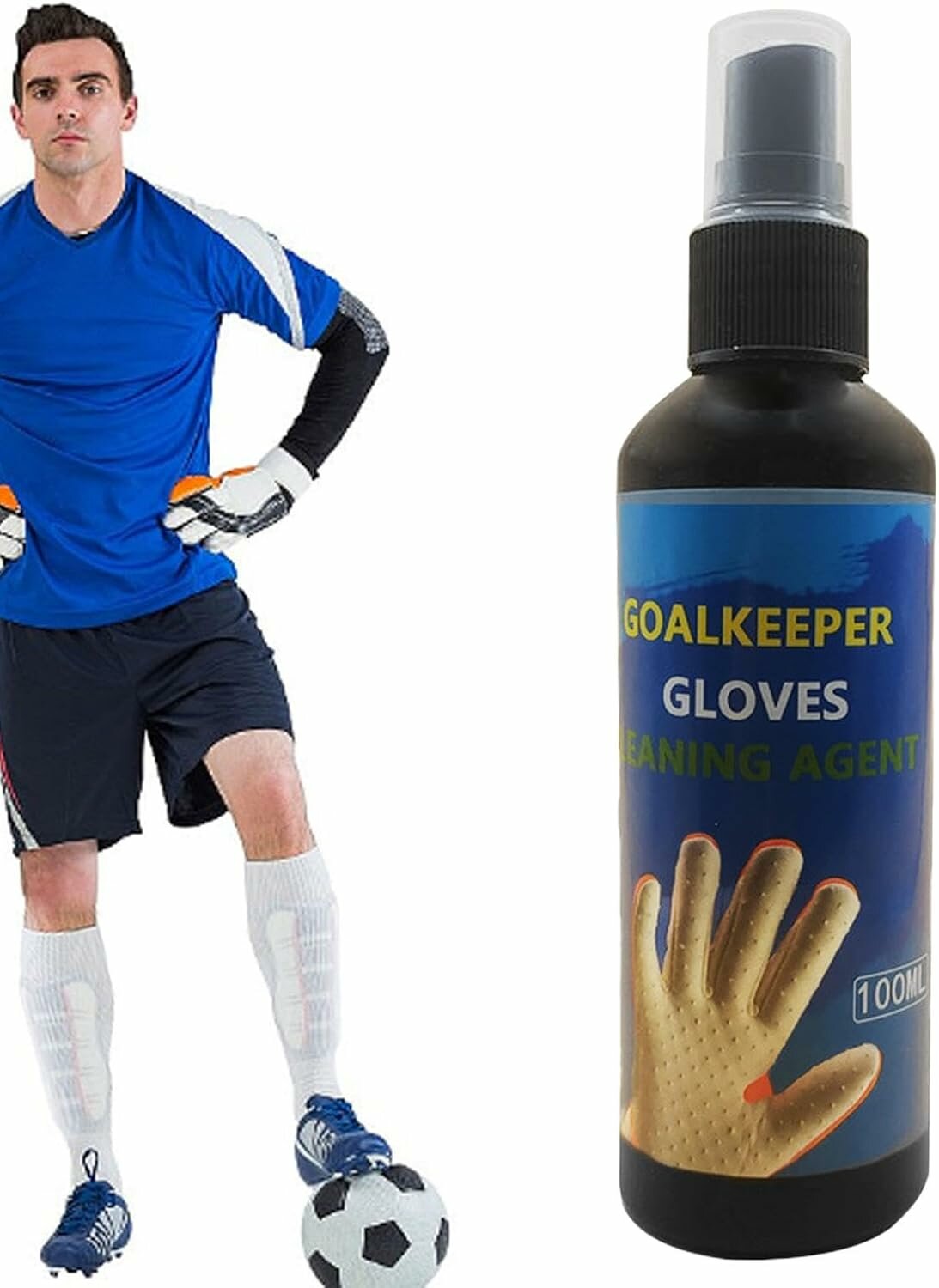 Спрей для перчаток вратаря "Усилитель сцепления", чистящее средство