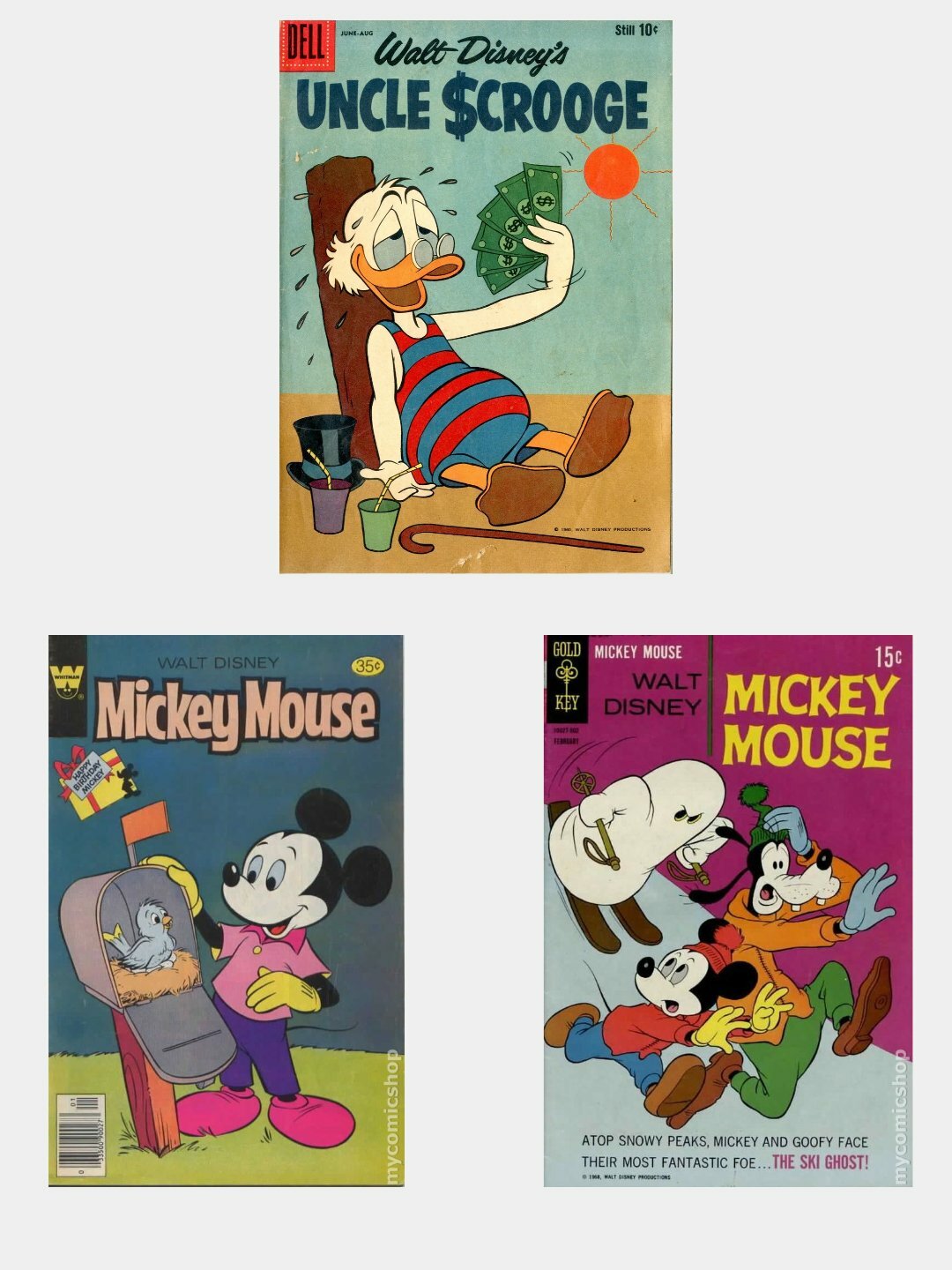 Мини постер с Мультиками, 10 * 15 см, набор из 3х шт, Мультфильмы, Эстетика