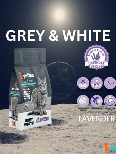 Наполнитель для кошачьего туалета Petfan Natural Bentonite 10 л