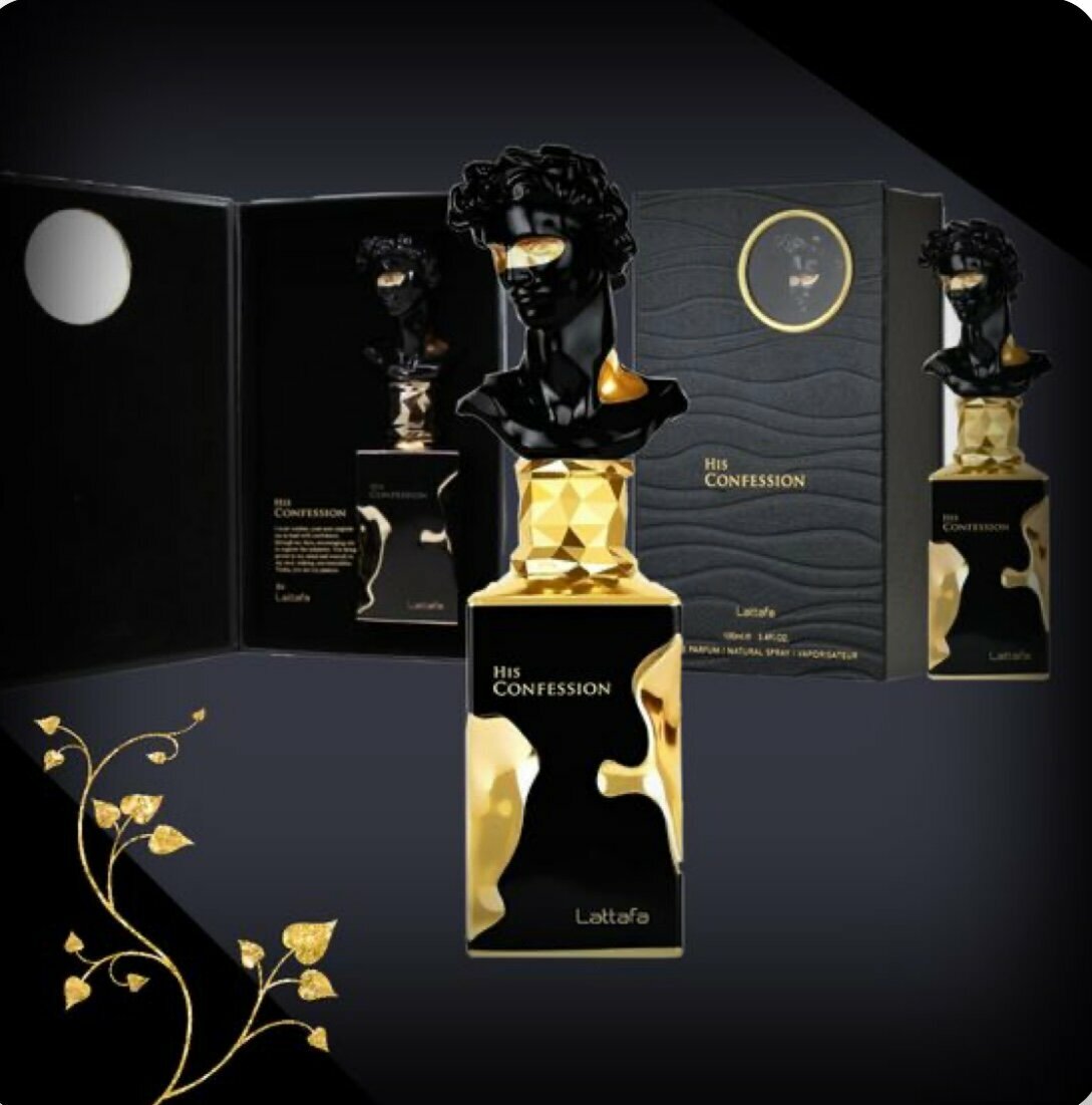 Парфюмерная вода Lattafa His Confession, для мужчин, древесно-мускусный аромат, 100 мл