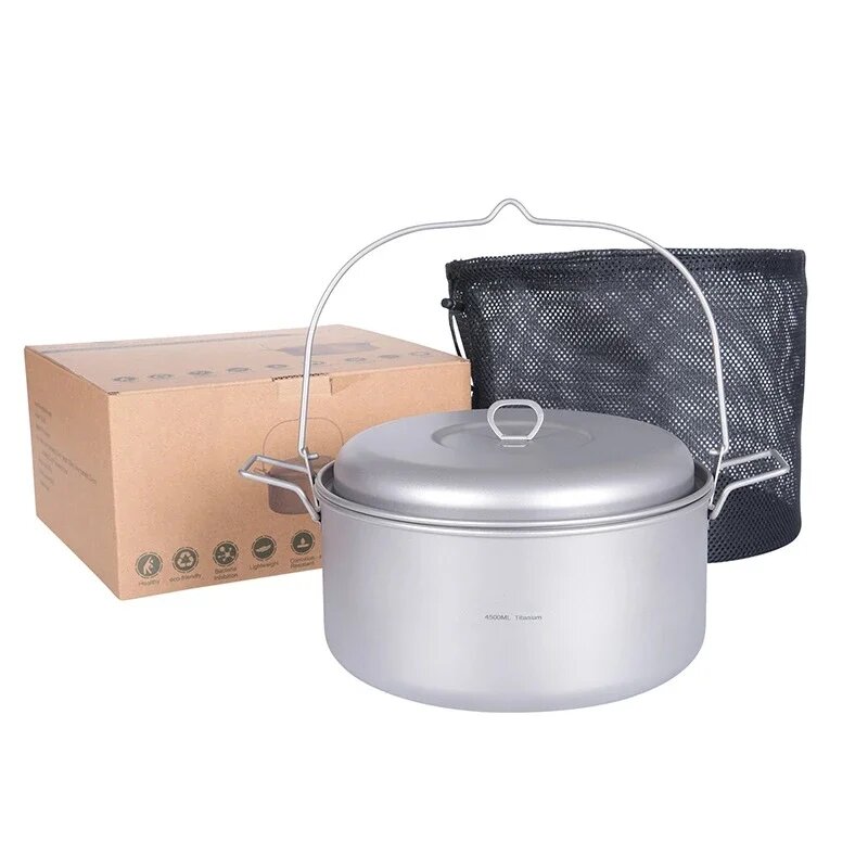 Титановая пароварка 4.5L, цвет: 4.5L pot