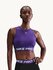 Топ спортивный для женщин NIKE Pro Dri-FIT, Цвет: фиолетовый, Размер: M INT