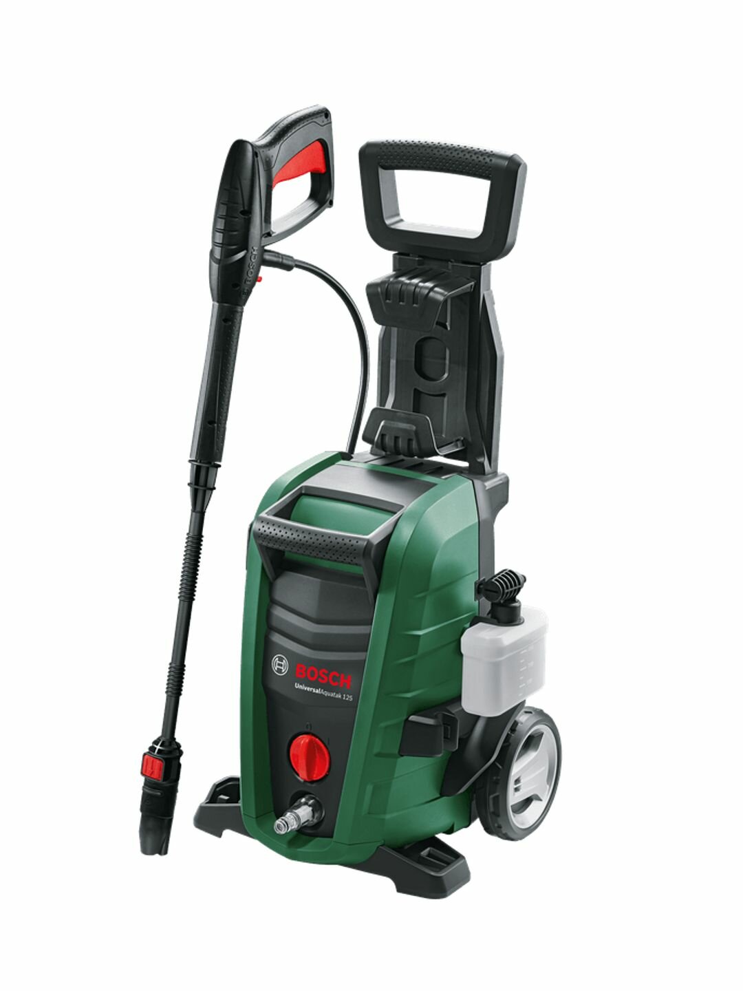 Минимойка Bosch UniversalAquatak 125, трёхпоршневой компрессор, мощность 1500 Вт