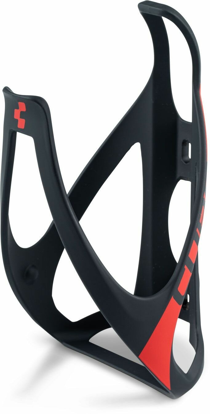 Флягодержатель Cube HPP Bottle Cage, matt black n red