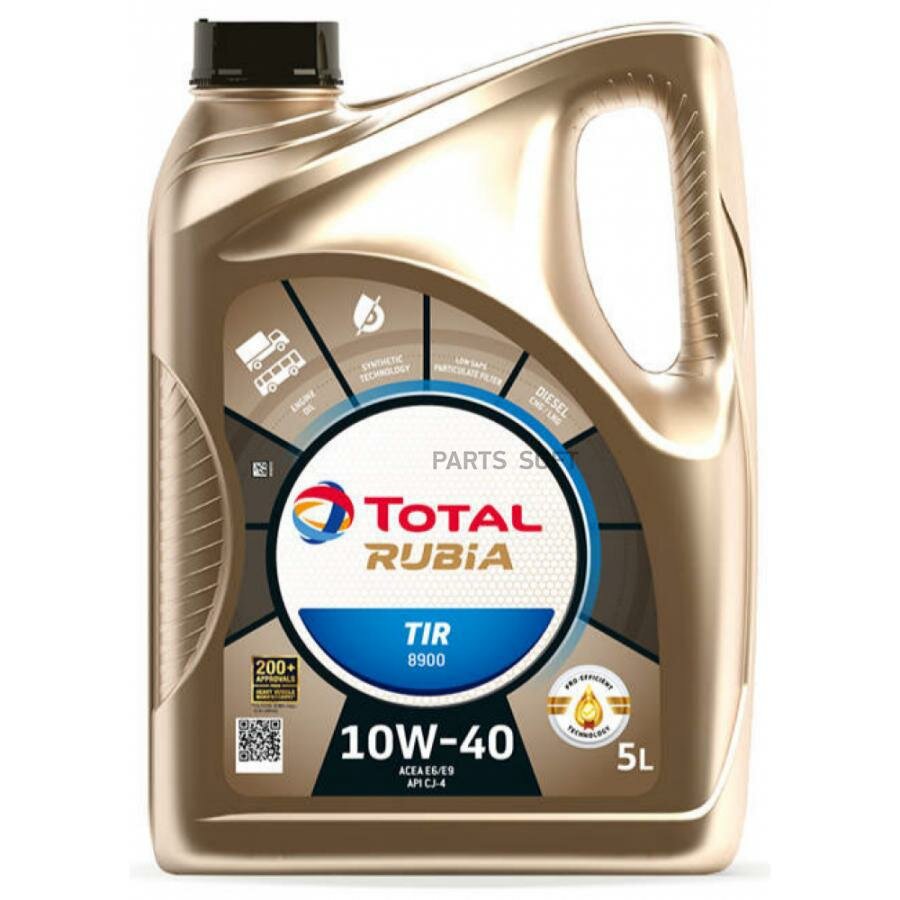 TOTALENERGIES 213694 Масо дизеьное RUBIA TIR 8900 10W40 п/синт.5 TOTAL