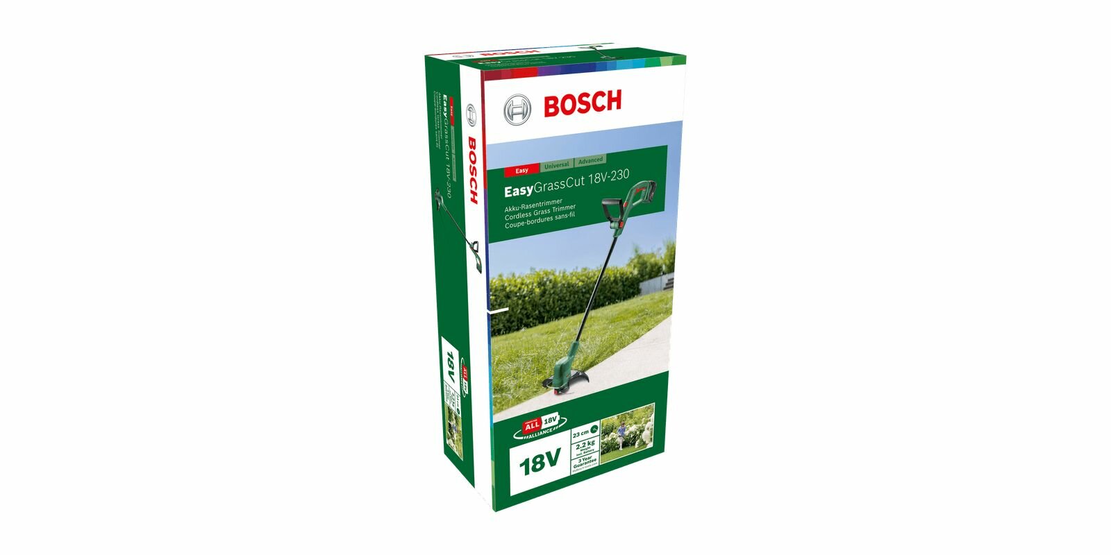 Триммер электрический Bosch EasyGrassCut 18V-230 (06008c1a03) - фото №16