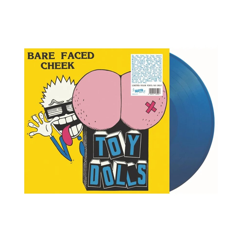 Toy Dolls - Bare Faced Cheek, 1xLP, BLUE LP