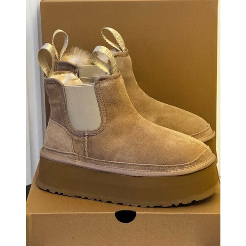 фото Угги угги, размер 36, бежевый без бренда