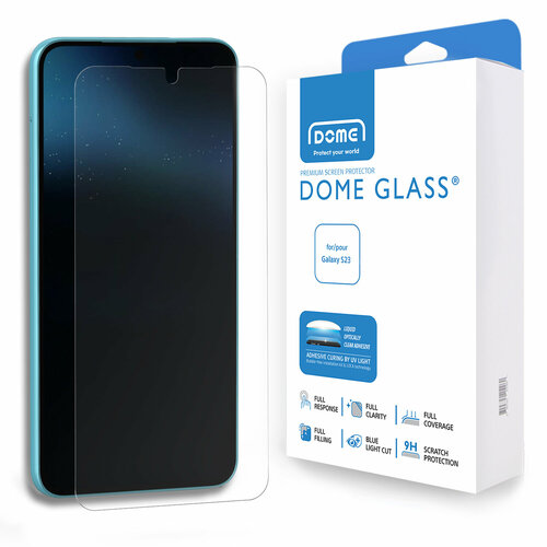 Защитное стекло Whitestone Dome Glass для Galaxy S23 прозрачный