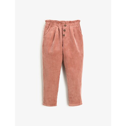 Брюки KOTON, размер 6-7 лет, розовый брюки размер 6 лет розовый