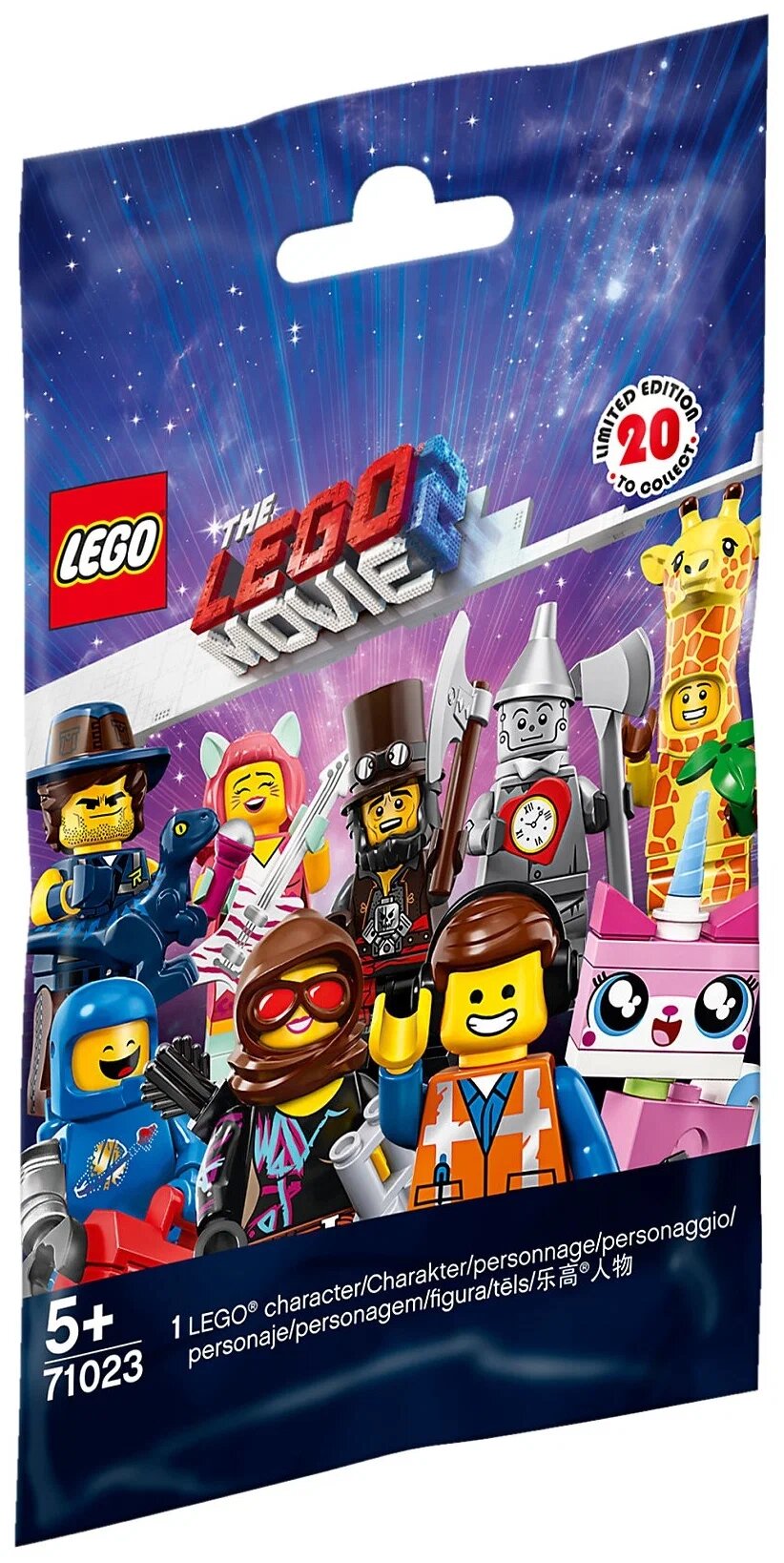 Конструктор LEGO Collectable Minifigures 71023 The LEGO Movie 2: Коллекция минифигурок, 8 дет.