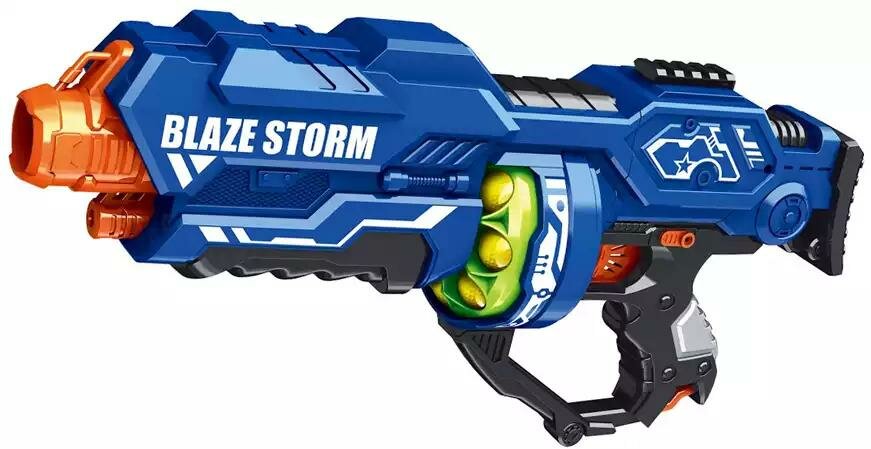 Автомат с мягкими пулями на батарейках BlazeStorm ZC7116