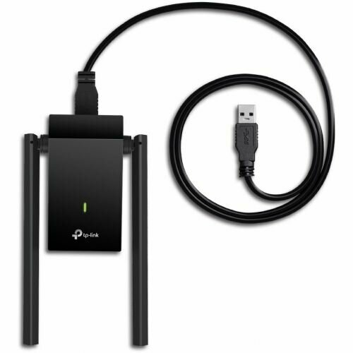 Адаптер USB TP-Link Archer T4U Plus беспроводной usb адаптер tp link archer t4u plus ac1300 двухдиапазонный wi fi usb адаптер