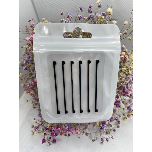 Lash-City лента (полоска, компенсаторы) для ламинирования ресниц силиконовые, многоразовые черные (6 шт, 3 пары)