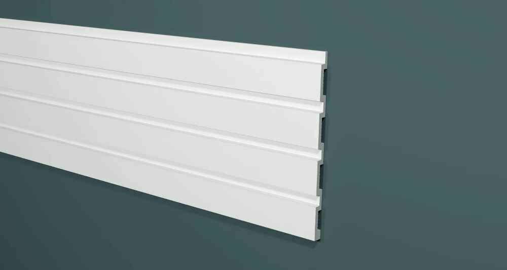 Стеновые 3D панели Decor Dizain DD914, дюрополимер, под покраску, 2 метра, 1 шт.