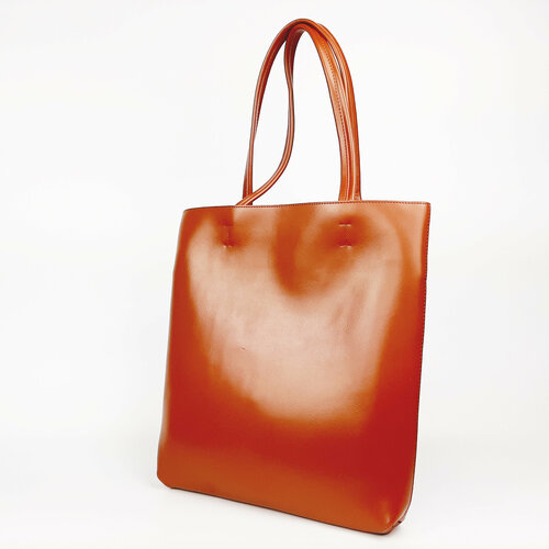сумка шоппер 8688 220 красный фактура гладкая красный Сумка шоппер Fuzi House photo30--8688-220//Рыжий, фактура гладкая, оранжевый