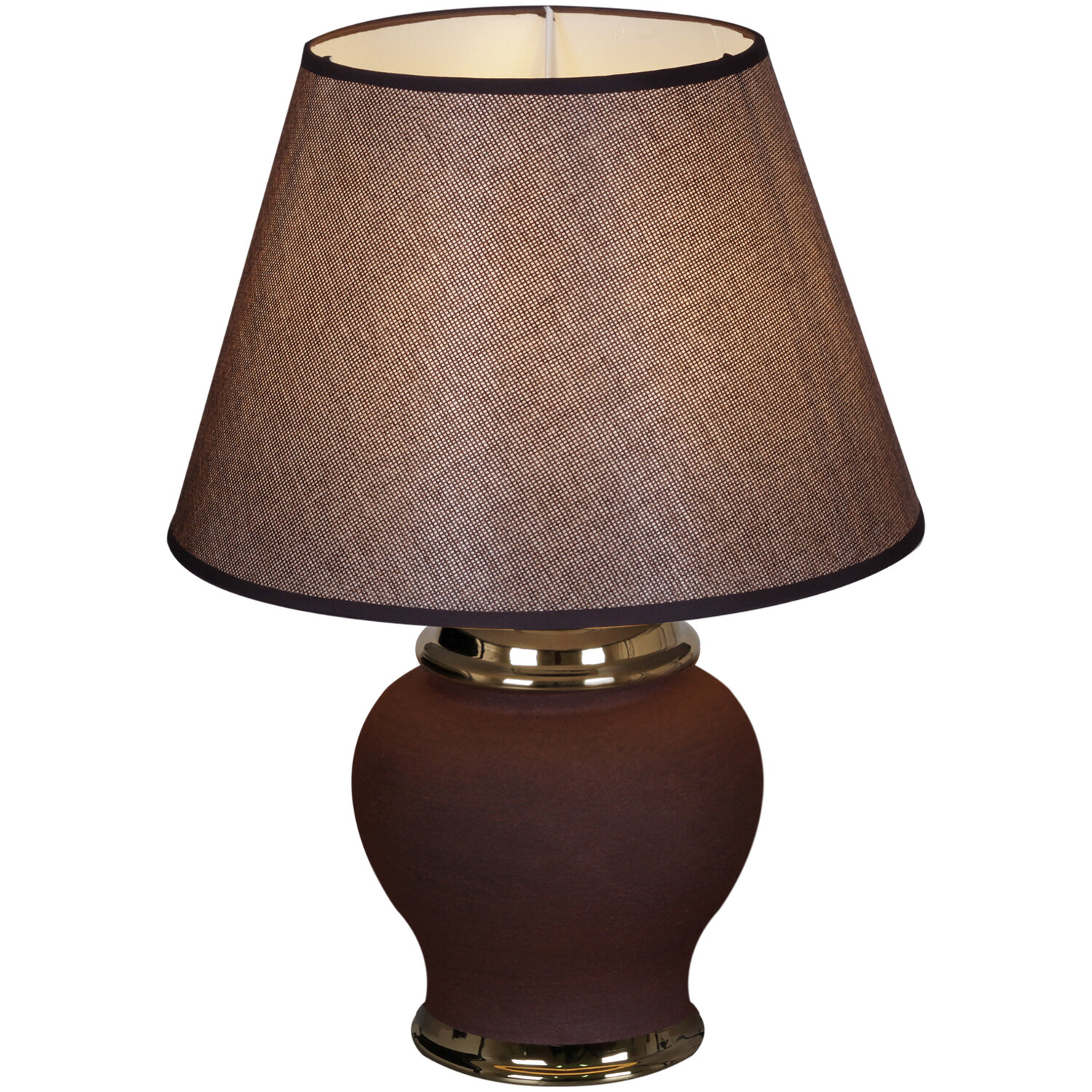 Лампа настольная керамическая "Интерьерная" для спальни и гостиной 30305