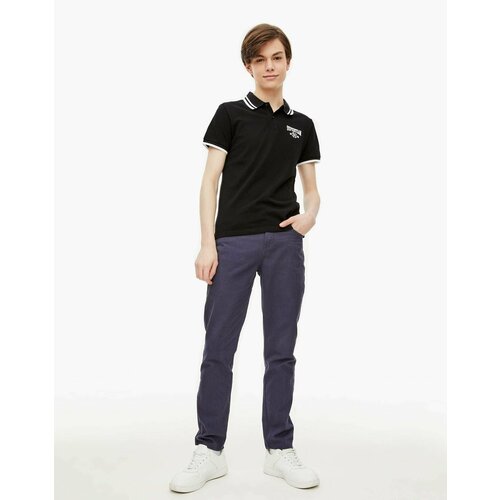 фото Брюки gloria jeans, размер 10-11л/146 (36), серый