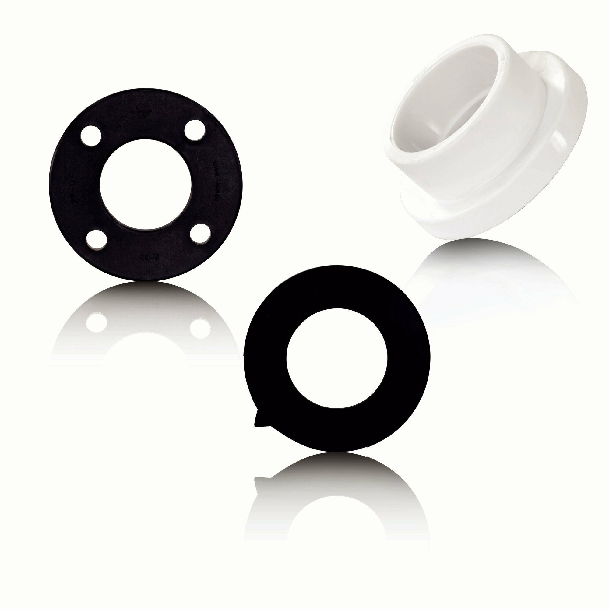 фото Набор Фланец стальной+втулка+прокладка Blue Ocean - 32