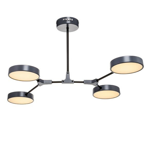 фото Люстра потолочная Lamplandia L1453 SATELLITE GREY, LED 4*10Вт