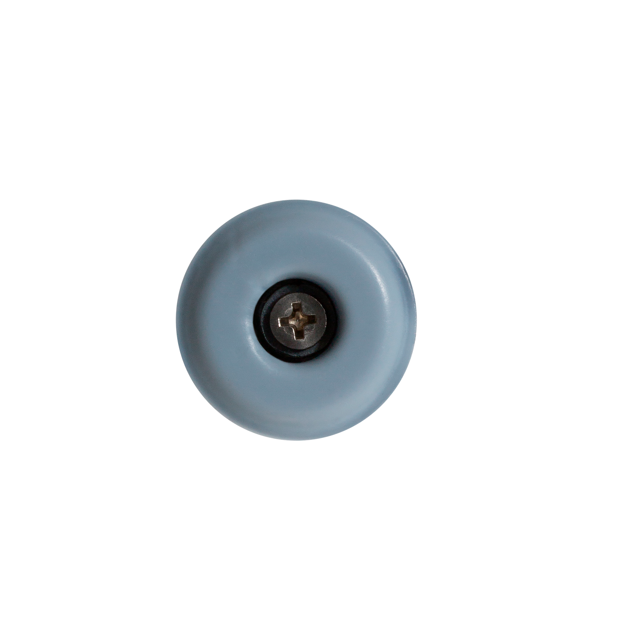 фото Накладки Standers 30 мм на саморезе круглые цвет серый 4 шт.