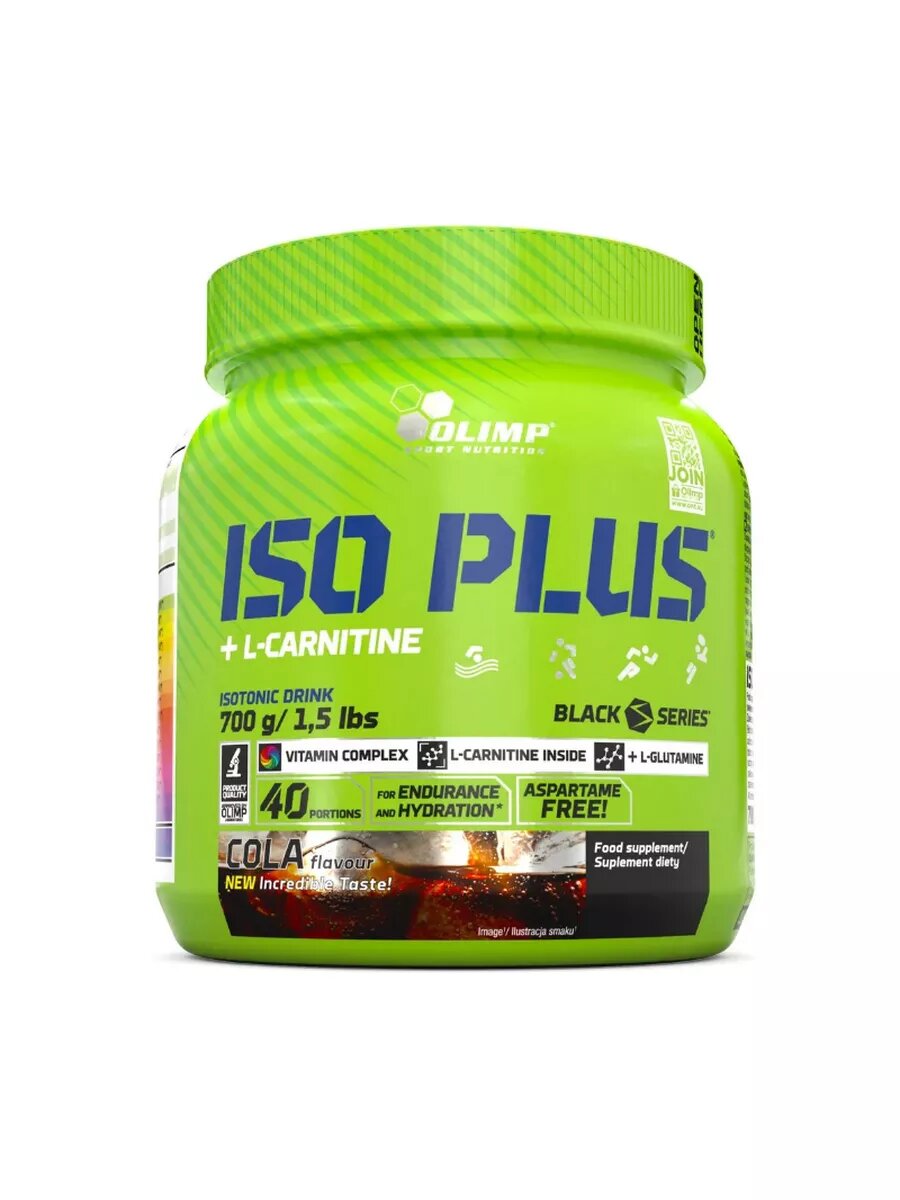 Olimp Sport Nutrition Iso Plus Powder (700 гр) - Кола