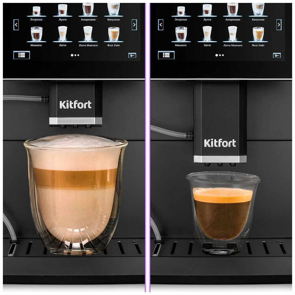 Автоматическая кофемашина Kitfort КТ-7374 - фотография № 9