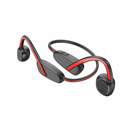 Bluetooth-наушники с костной проводимостью Borofone BE62 красные 1 шт 2839₽