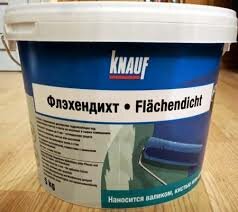 Гидроизоляция без битума Knauf Flachendicht Флэхендихт 5 кг