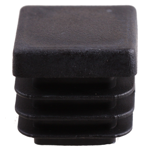 заглушка для трубы 20x20 мм пластик цвет черный Заглушка для трубы 20x20 мм пластик, цвет черный
