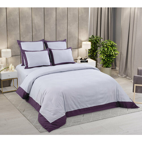 Постельное белье Legends евромакси, сатин, Лавандовый