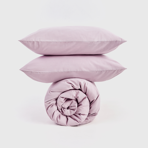 Комплект постельного белья MORФEUS (морфеус) - Melange Rose, 2-спальный, вареный хлопок