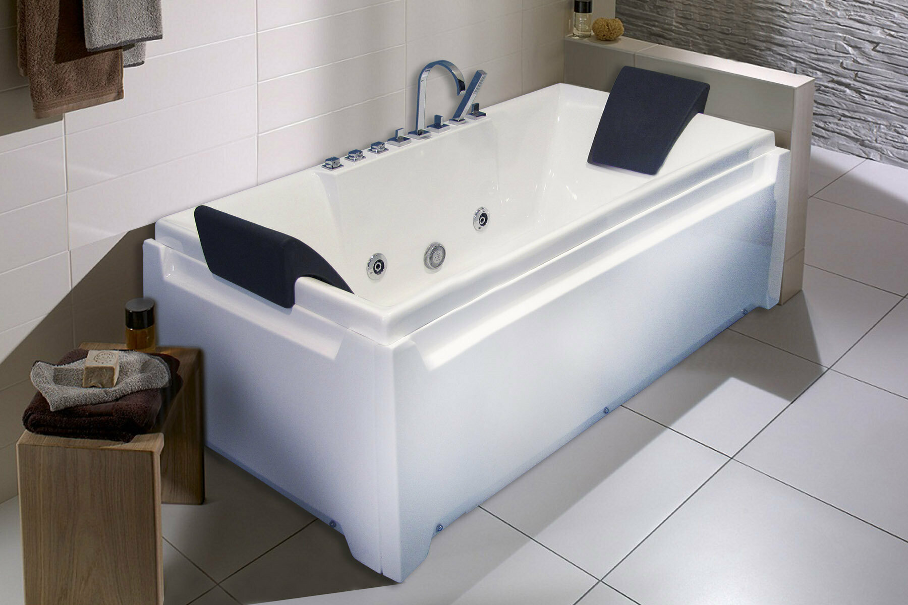 Royal Bath TRIUMPH 170Х87Х65 в сборе сифон в подарок