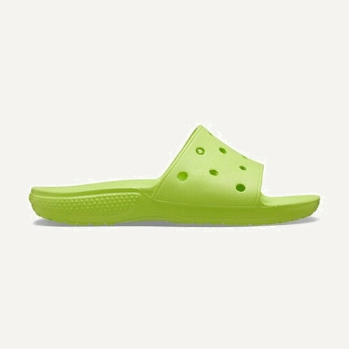 Шлепанцы Crocs, размер 38/39 RU, зеленый шлепанцы crocs размер 38 39 ru фуксия