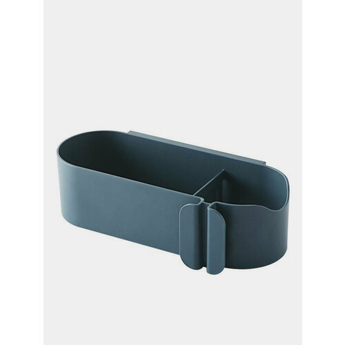 Универсальный настенный держатель-органайзер для ванной подставка для бытовой техники Цвет Синий 799₽