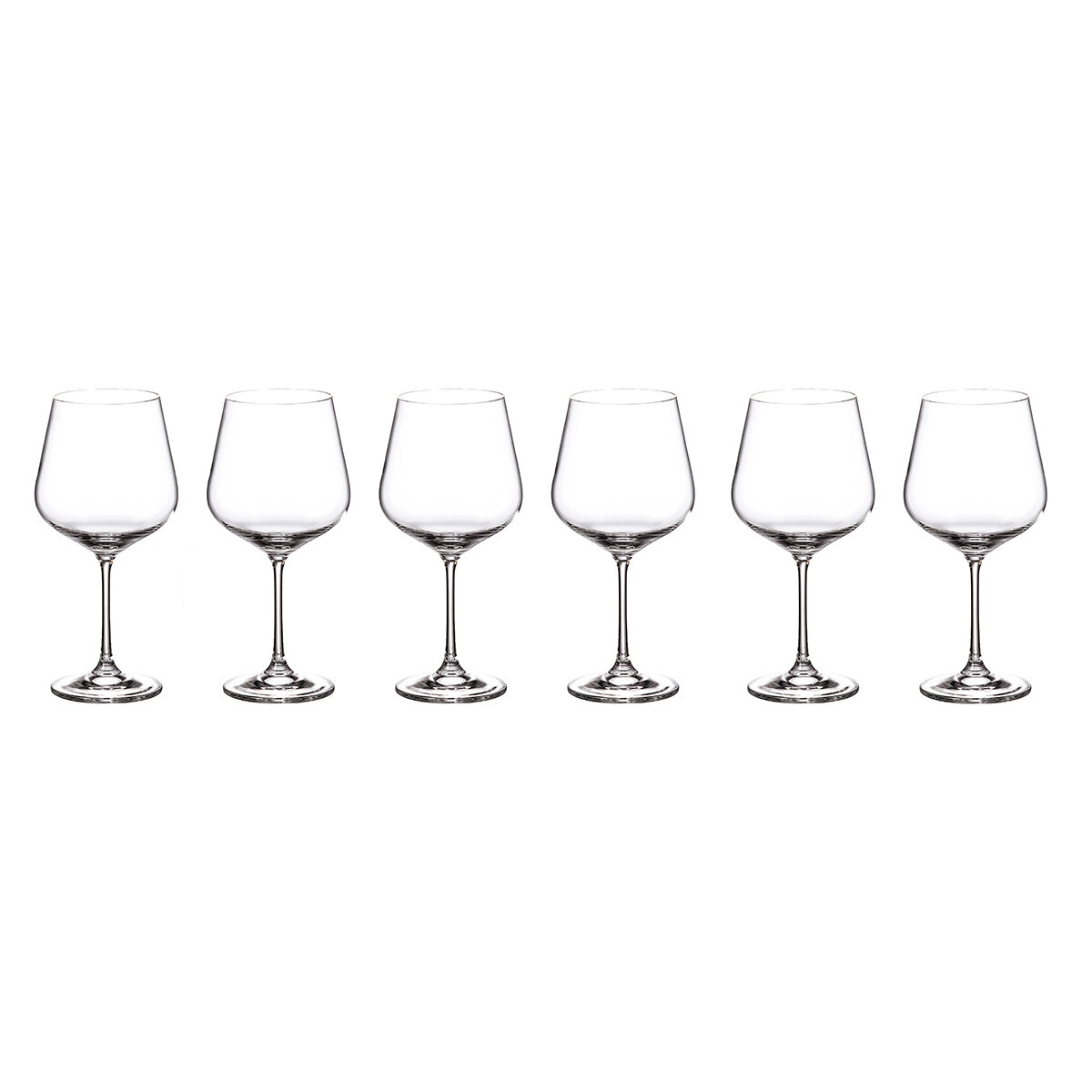 Набор бокалов для вина Crystalite Bohemia Strix/Dora 600 мл (6 шт)