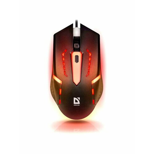 Мышь проводная DEFENDER Flash MB-600L 800-1200 dpi 4 кнопк 43600₽