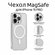 Чехол для iPhone 15 Pro с MagSafe прозрачный