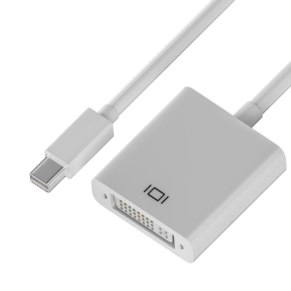 Greenconnect Mini DisplayPort (m) - DVI-D (f) 0.2м Greenconnect Адаптер-переходник Apple mini DisplayPort 20M > DVI 24+5F, GCR-MDP2DVI GCR-MDP2DVI