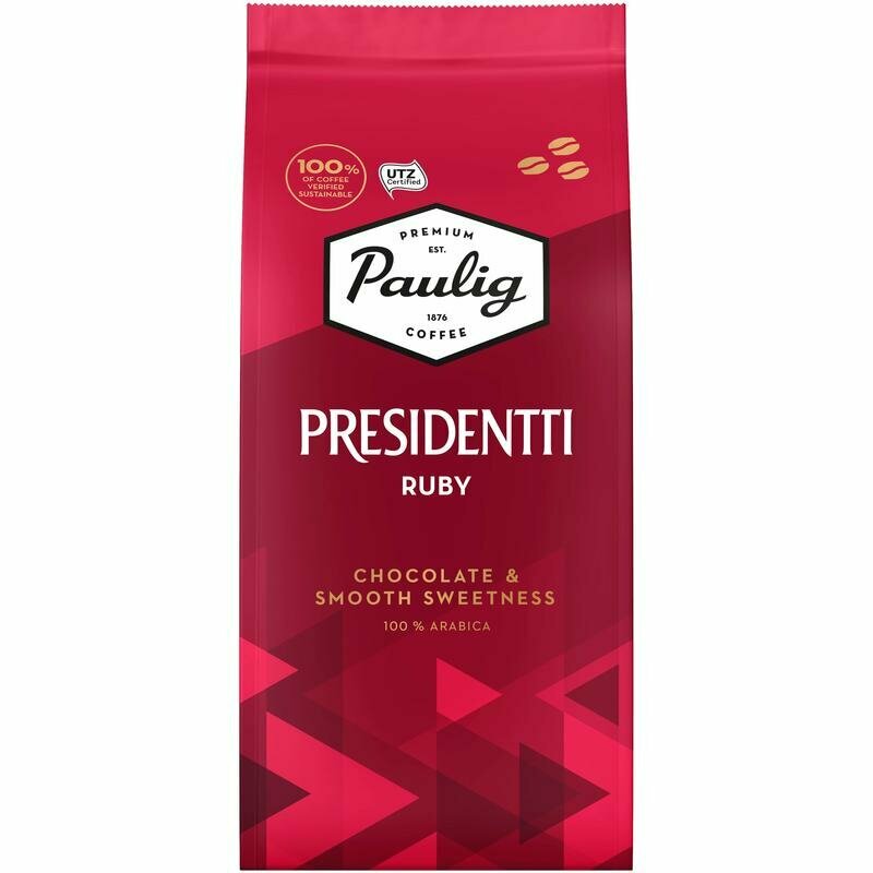 Кофе Paulig Presidentti Ruby в зернах, 250гр - фото №11