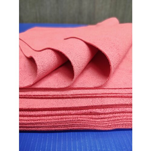 Безворсовая салфетка 40*40 см 20 шт для уборки из микрополимера 40*40 см