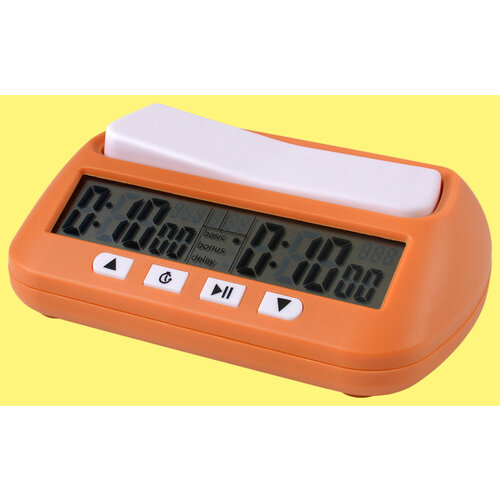 Электронные шахматные часы Chess Clock (модель YS-902 , оранжевые)