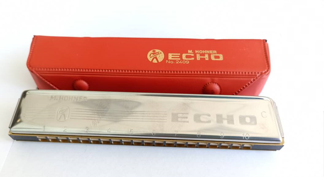 Echo 40 Tremolo C-major Губная Гармошка тремоло Hohner M240901