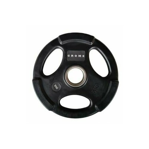 Диск GROME WP074 BLACK-5 кг диск олимпийский foreman fm bm 5 черный