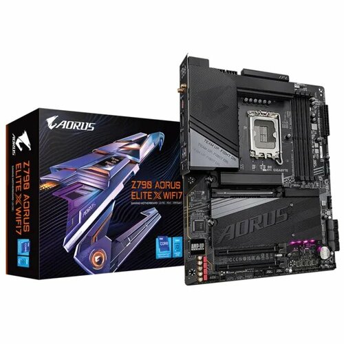 Материнская плата Gigabyte Z790 AORUS ELITE X WIFI7 LGA1700 ATX 4258800₽