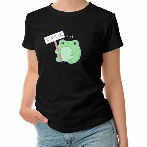 фото Футболка roly, размер s, черный