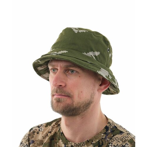 фото Панама , размер onesize, зеленый, серый novatex russian gear