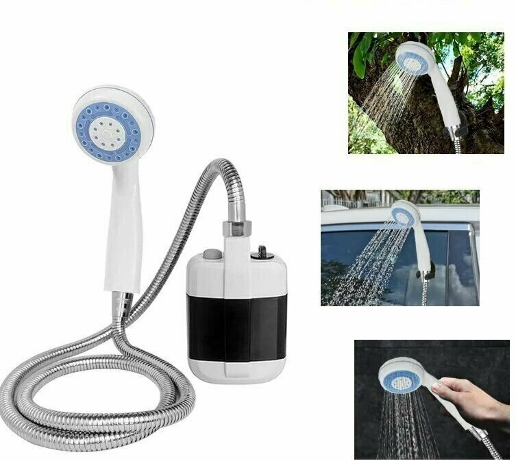 URM Походный переносной душ Portable Outdoor Shower с акуммулятором и USB зарядкой