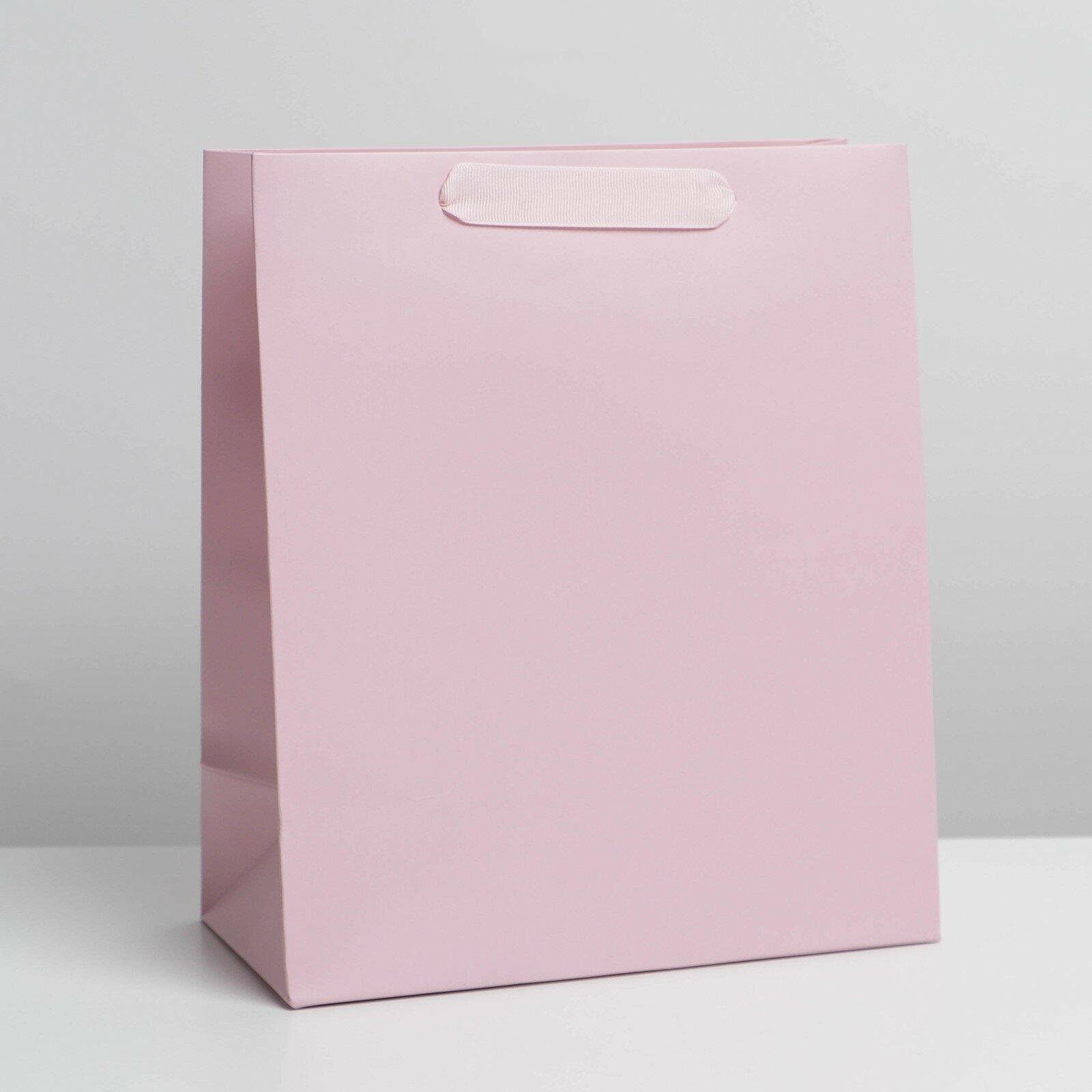 Пакет подарочный ламинированный «Розовый», 18 × 23 × 10 см